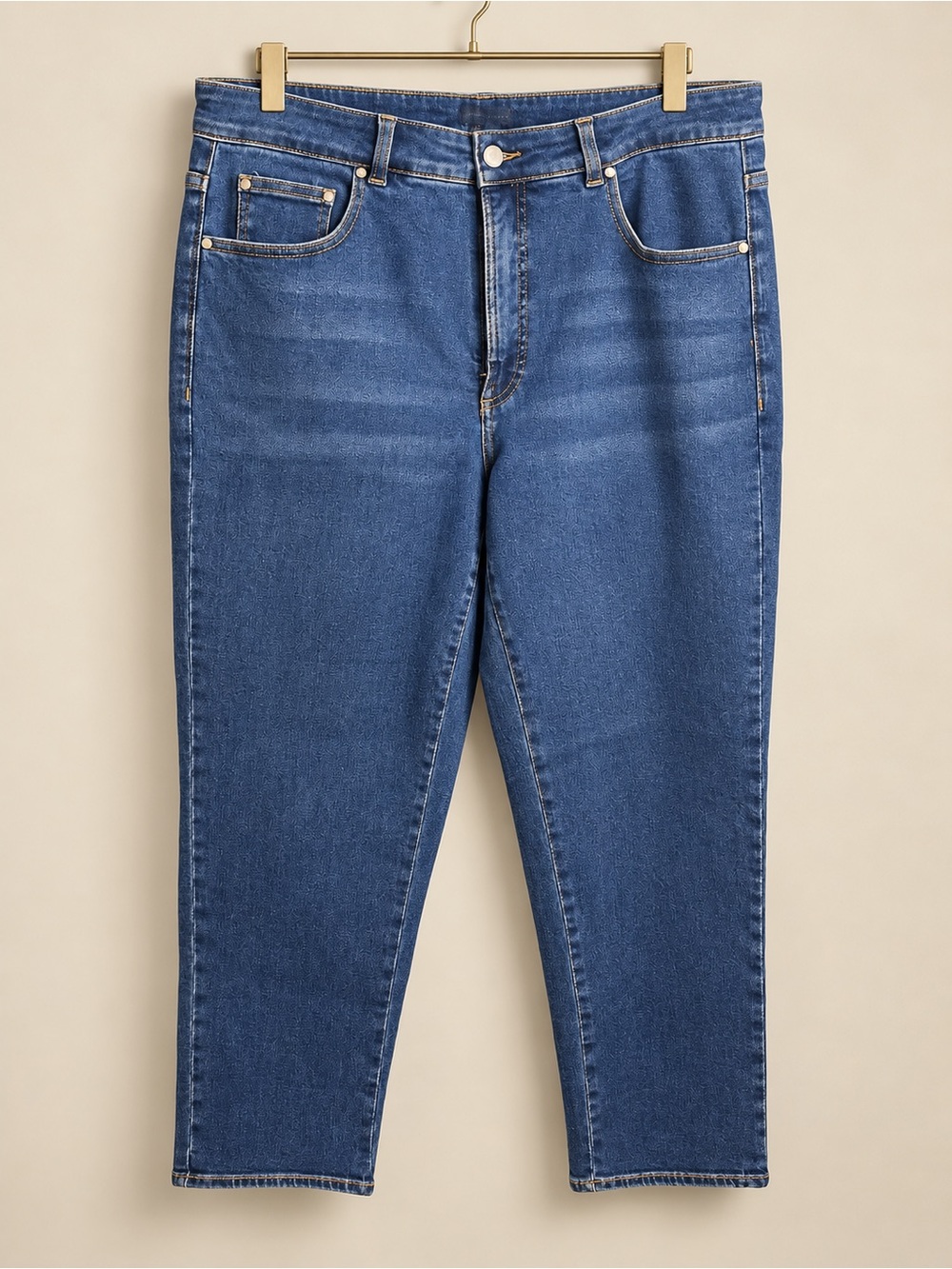 Universal Standard High Rise Slim Jeans Size 14 Long Medium Wash